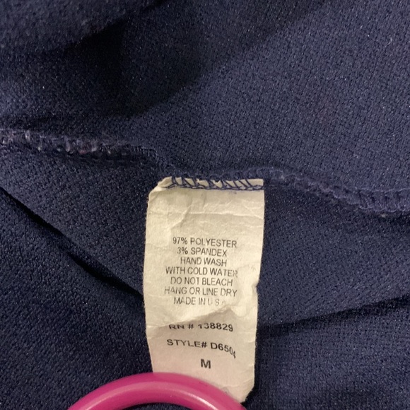 Peach Royal Spaghetti Strap Dress w/ Decorative Hem, Size M - Picture 7 of 7